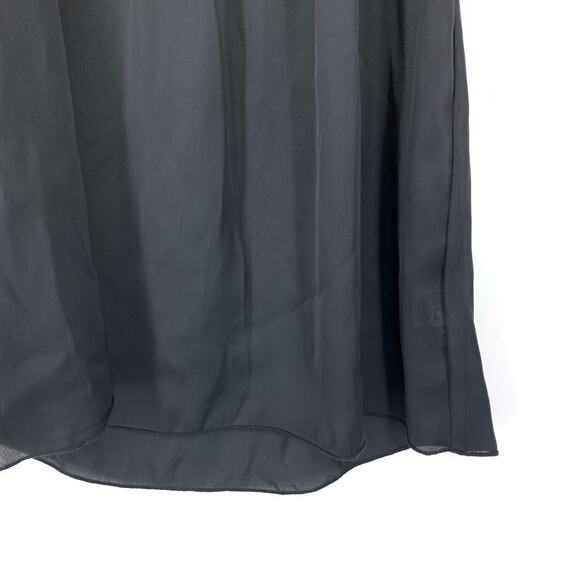 Xhilaration Halter Mini Dress Womens Size Medium Black Lattice Back - Picture 4 of 6